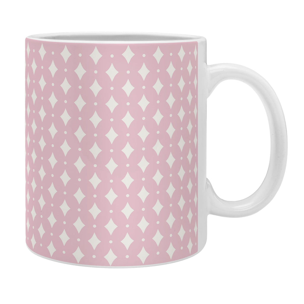 Colour Poems Vintage Jewels Blush Pink Coffee Mug