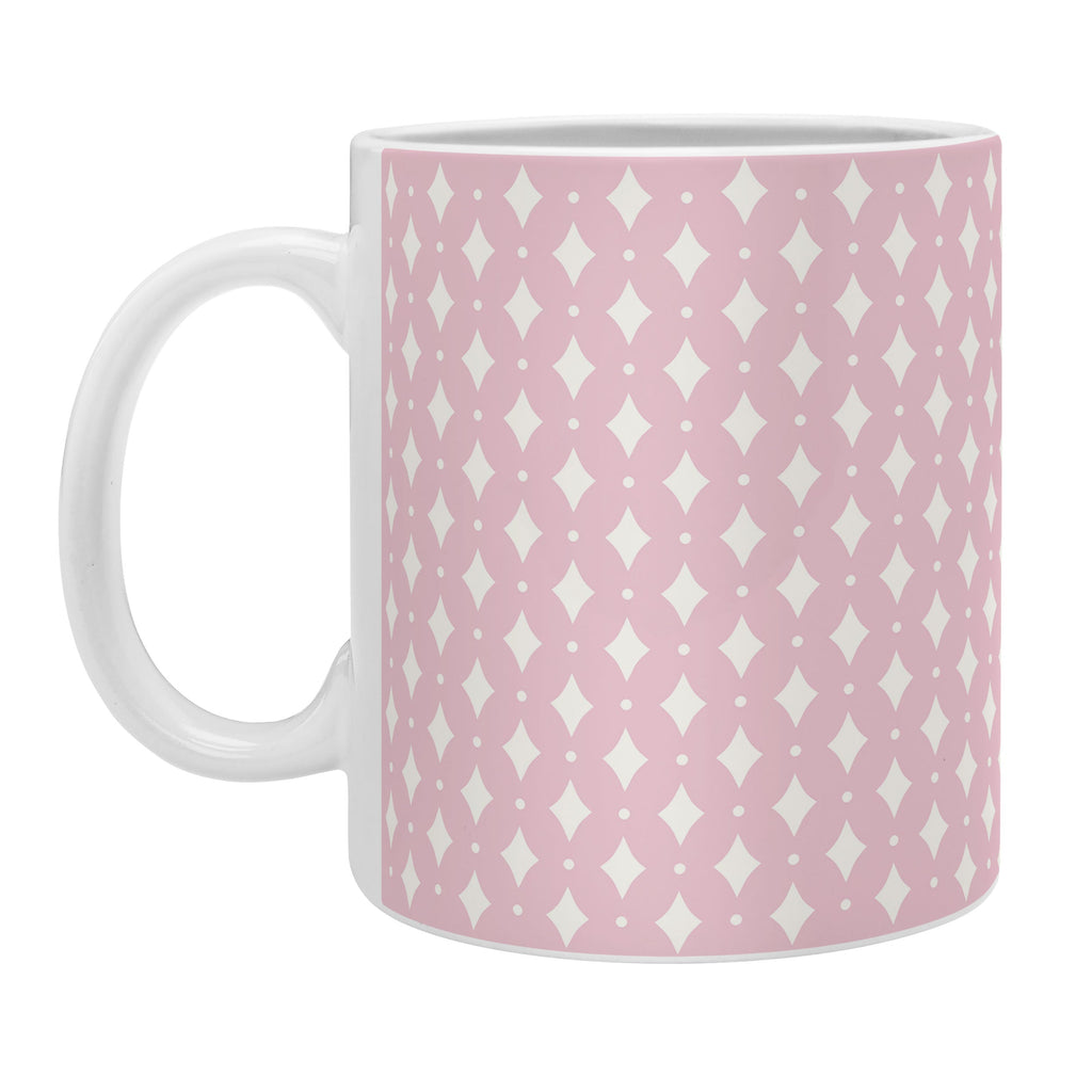 Colour Poems Vintage Jewels Blush Pink Coffee Mug