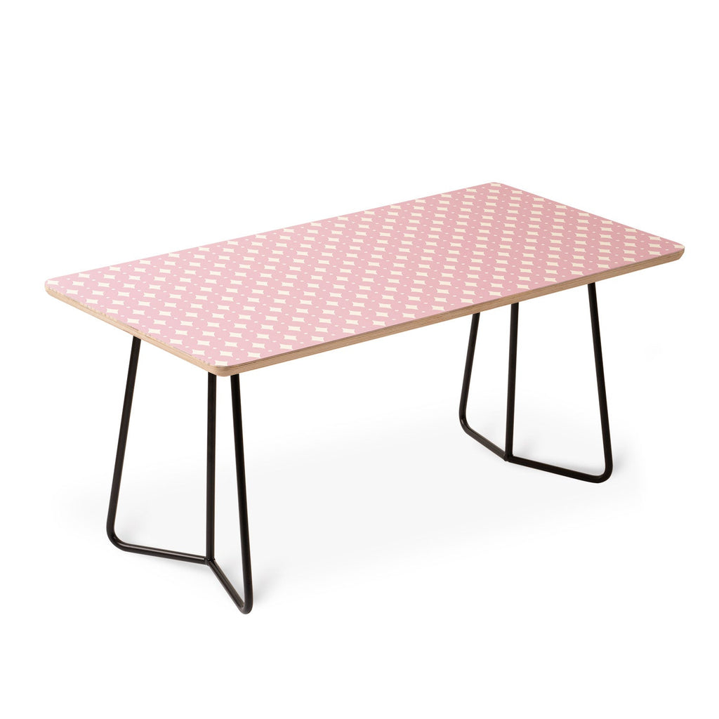 Colour Poems Vintage Jewels Blush Pink Coffee Table