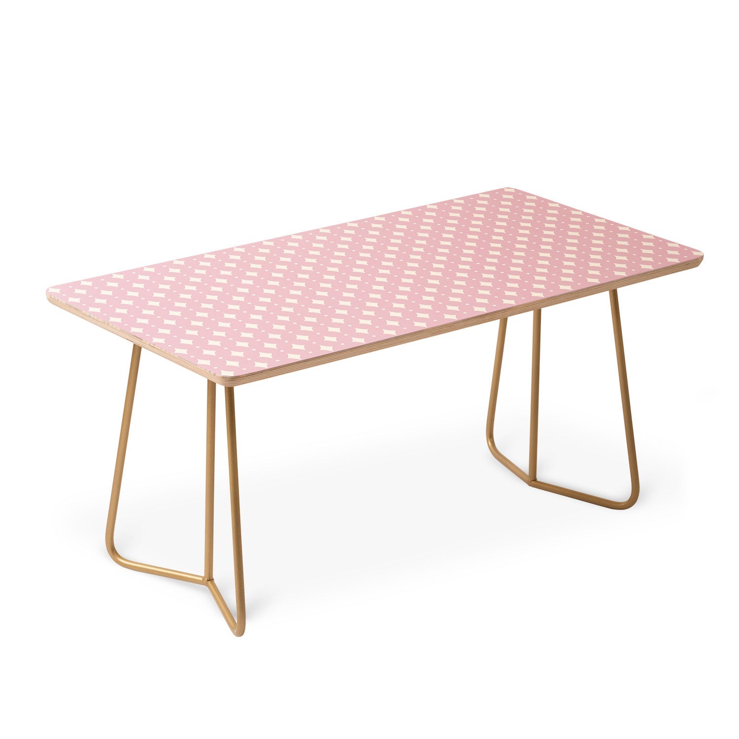Colour Poems Vintage Jewels Blush Pink Coffee Table