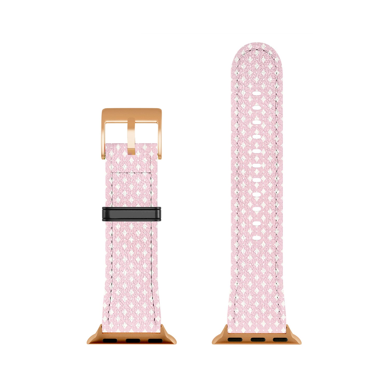Colour Poems Vintage Jewels Blush Pink Apple Watch Band