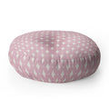 Colour Poems Vintage Jewels Blush Pink Floor Pillow Round
