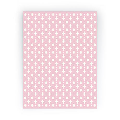 Colour Poems Vintage Jewels Blush Pink Mini Art Print