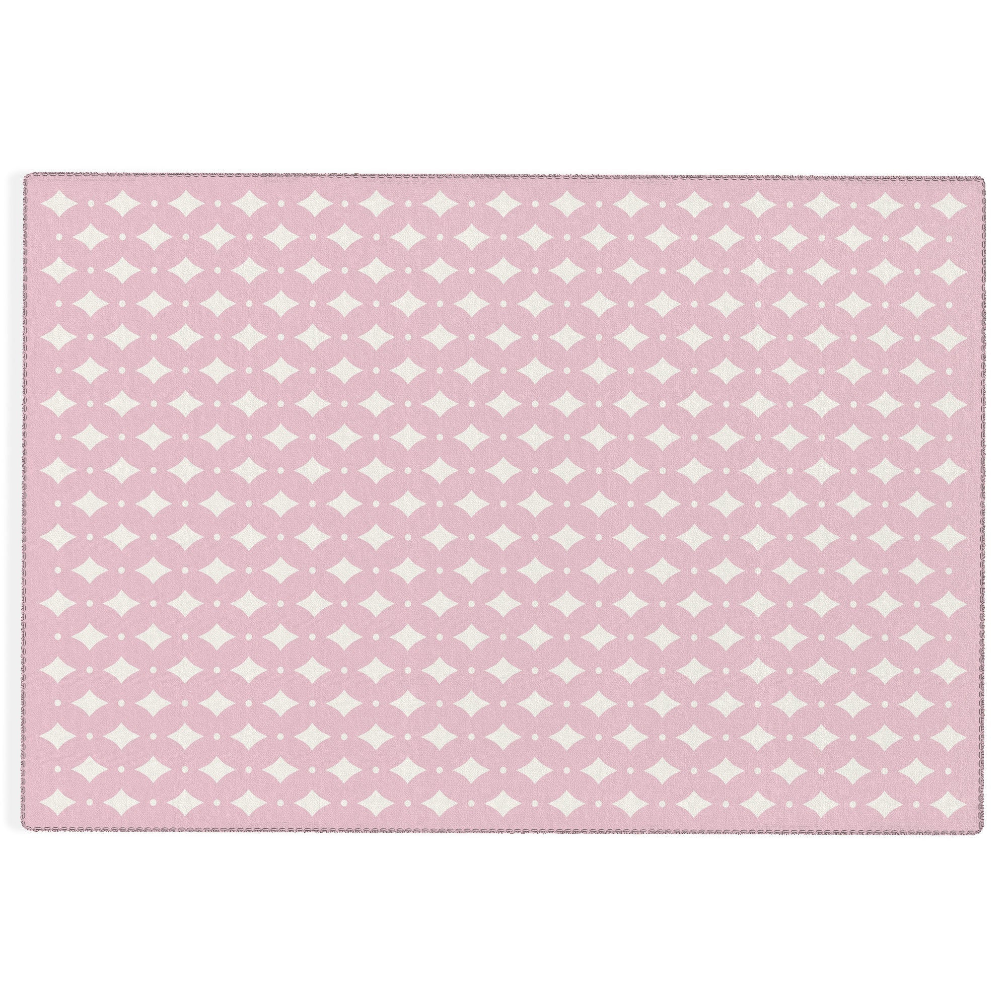 Colour Poems Vintage Jewels Blush Pink Outdoor Rug