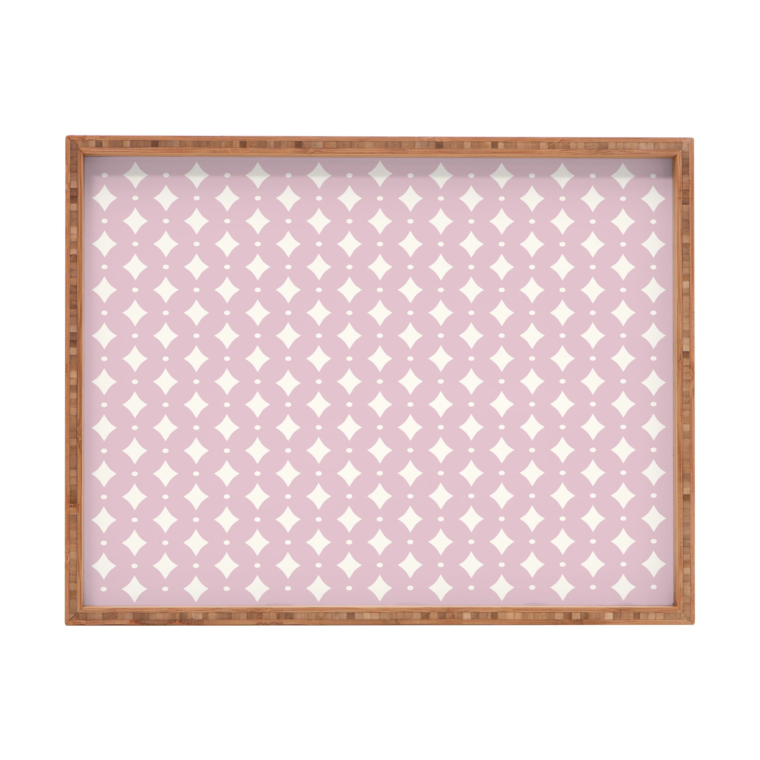 Colour Poems Vintage Jewels Blush Pink Rectangular Tray