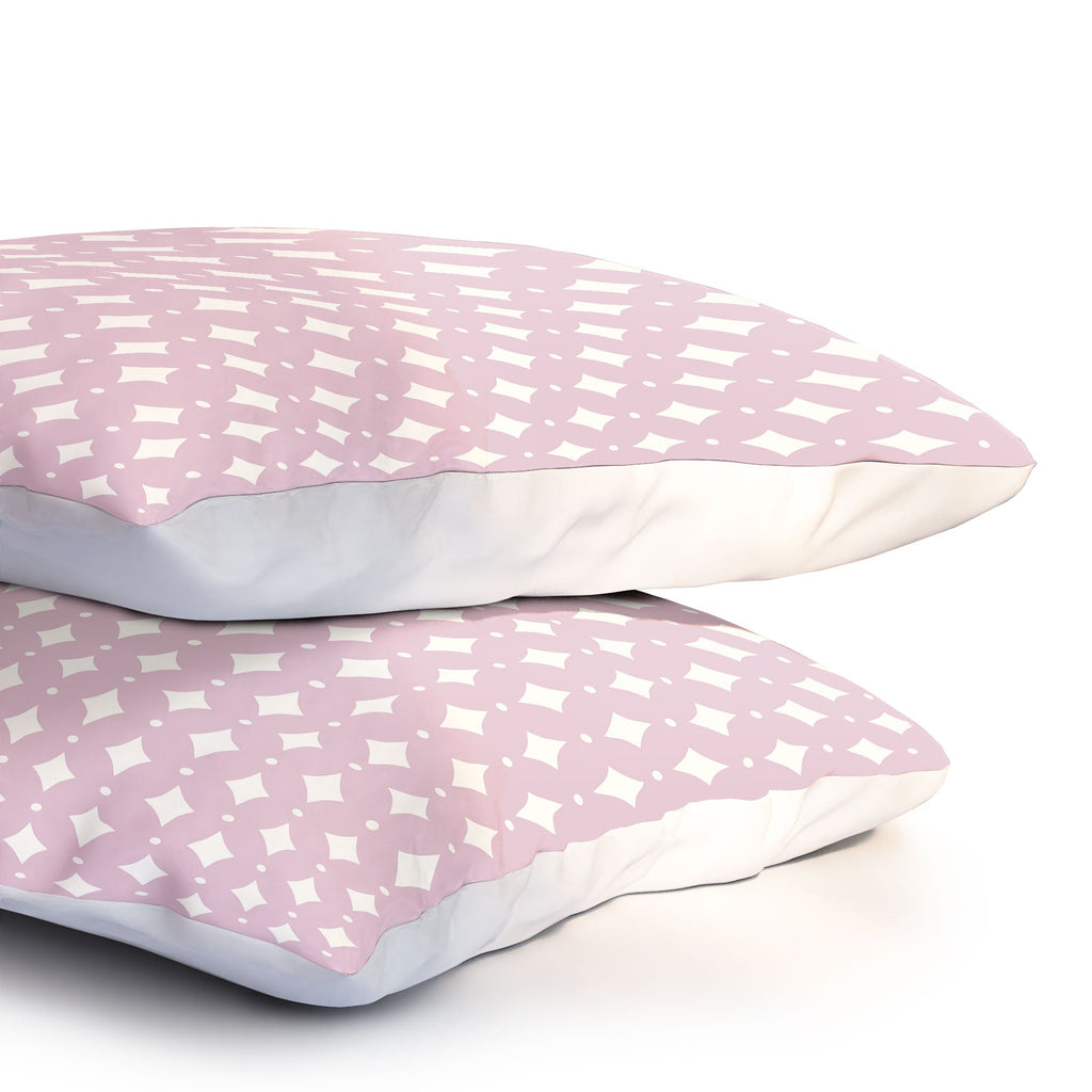 Colour Poems Vintage Jewels Blush Pink Pillow Shams