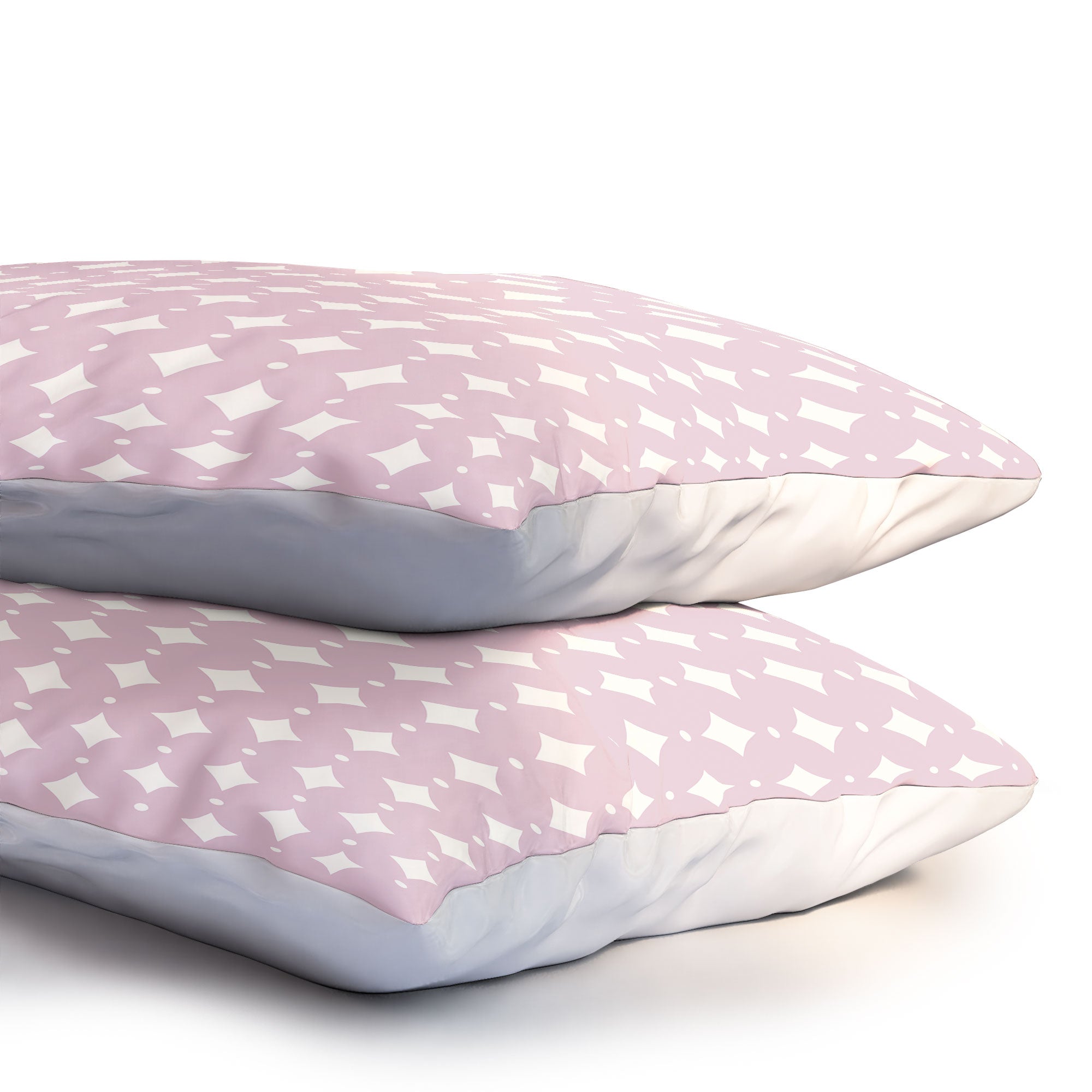 Colour Poems Vintage Jewels Blush Pink Pillow Shams