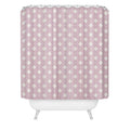 Colour Poems Vintage Jewels Blush Pink Shower Curtain