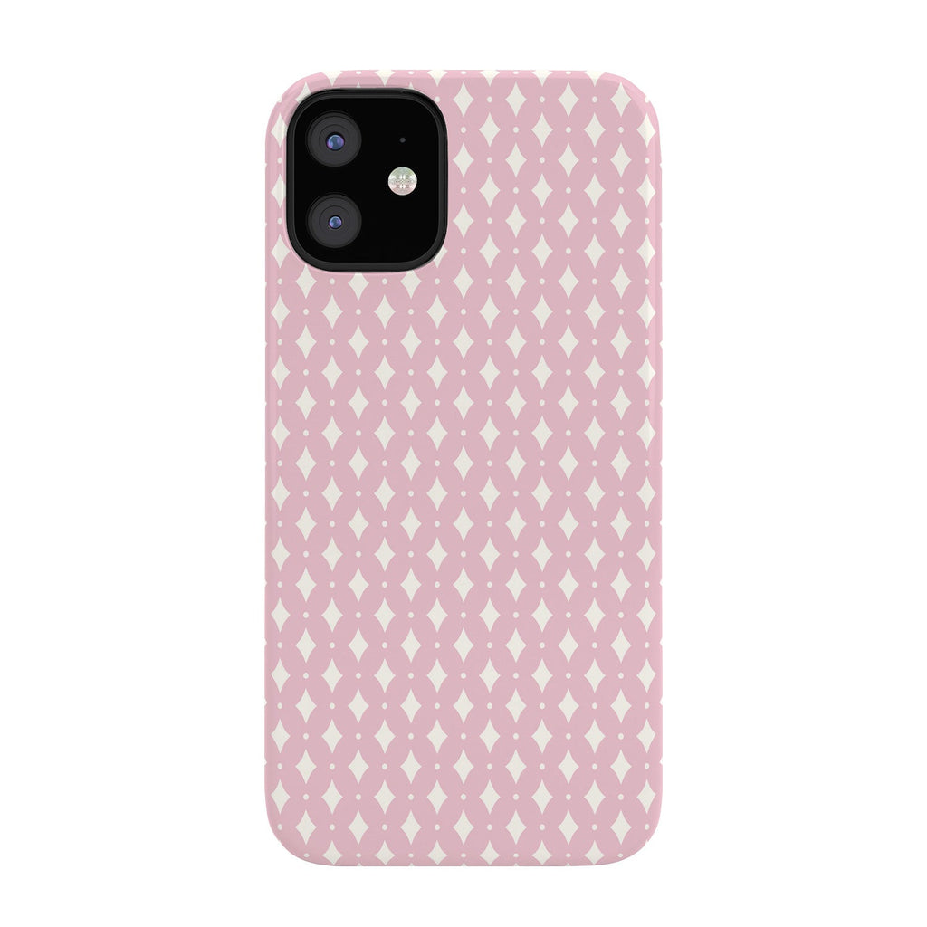 Colour Poems Vintage Jewels Blush Pink Phone Case