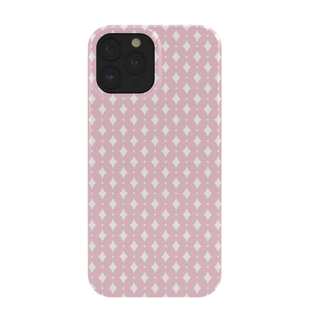 Colour Poems Vintage Jewels Blush Pink Phone Case