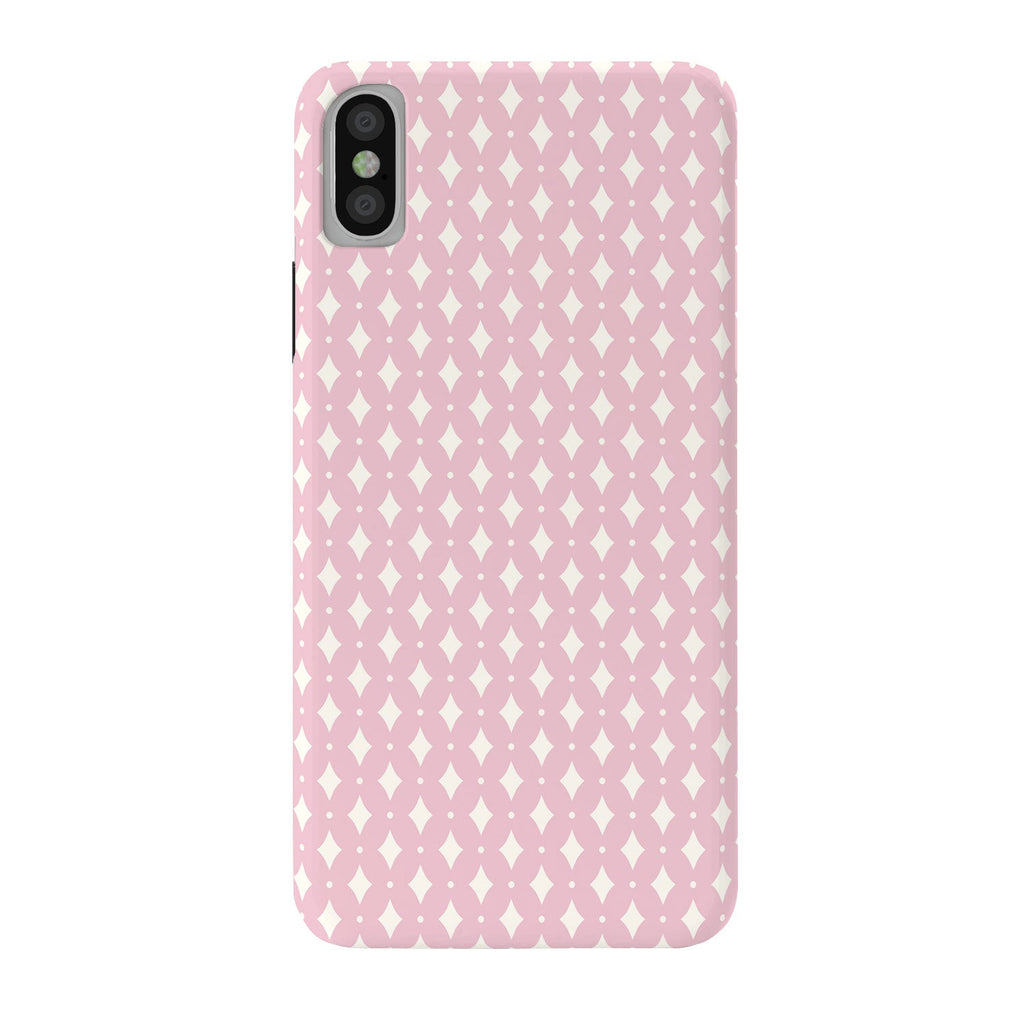 Colour Poems Vintage Jewels Blush Pink Phone Case