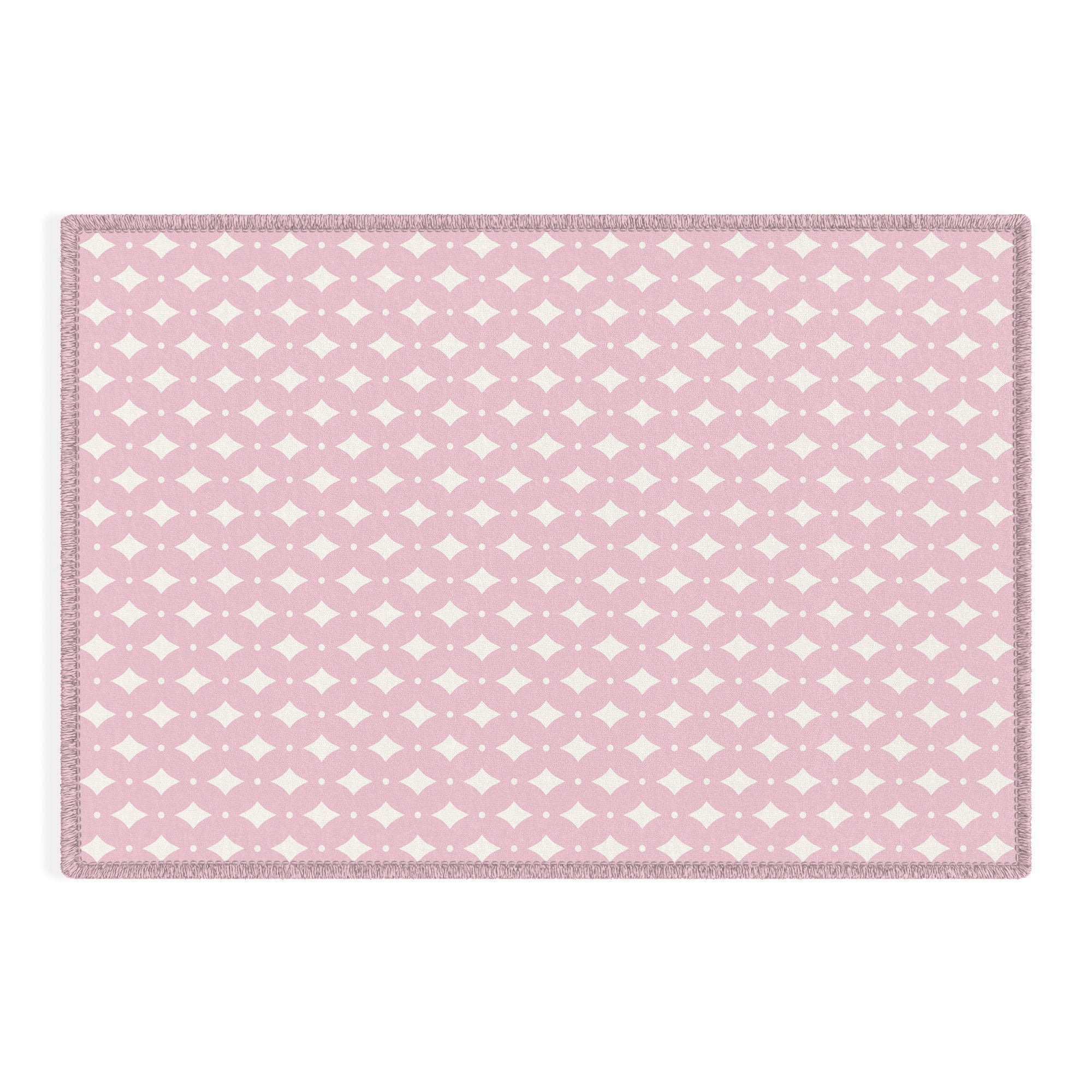 Colour Poems Vintage Jewels Blush Pink Outdoor Rug