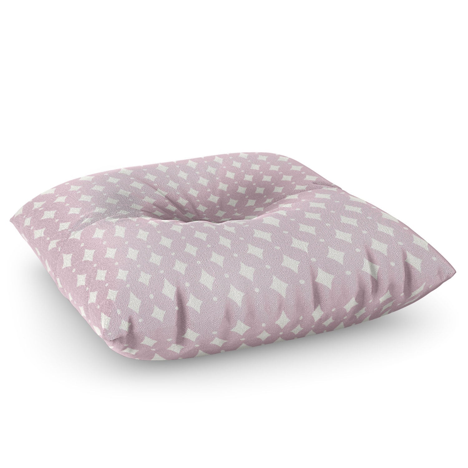 Colour Poems Vintage Jewels Blush Pink Floor Pillow Square