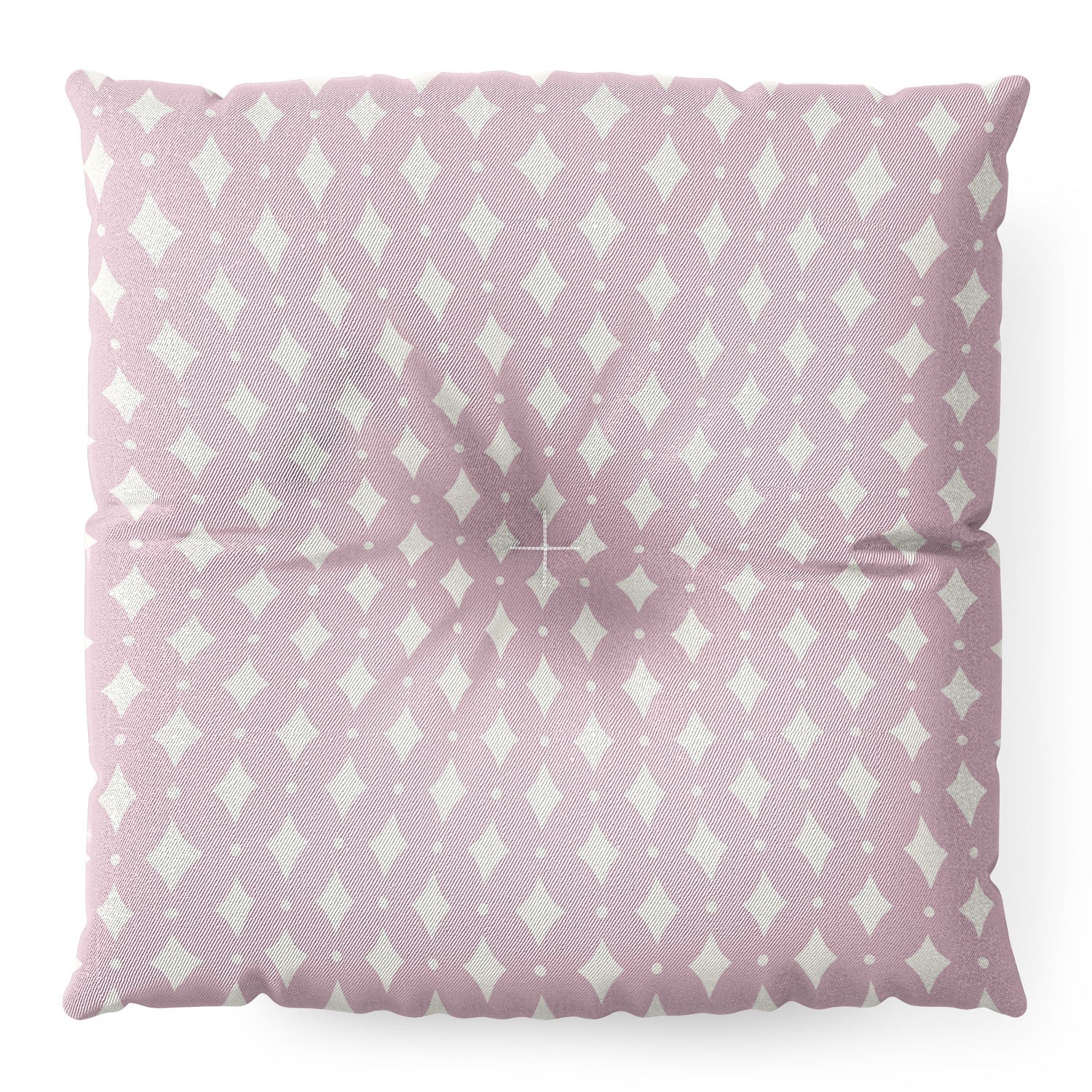 Colour Poems Vintage Jewels Blush Pink Floor Pillow Square