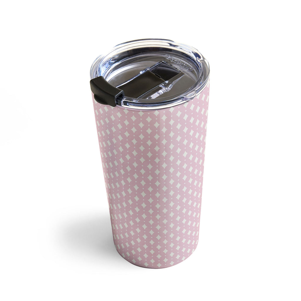 Colour Poems Vintage Jewels Blush Pink Travel Mug