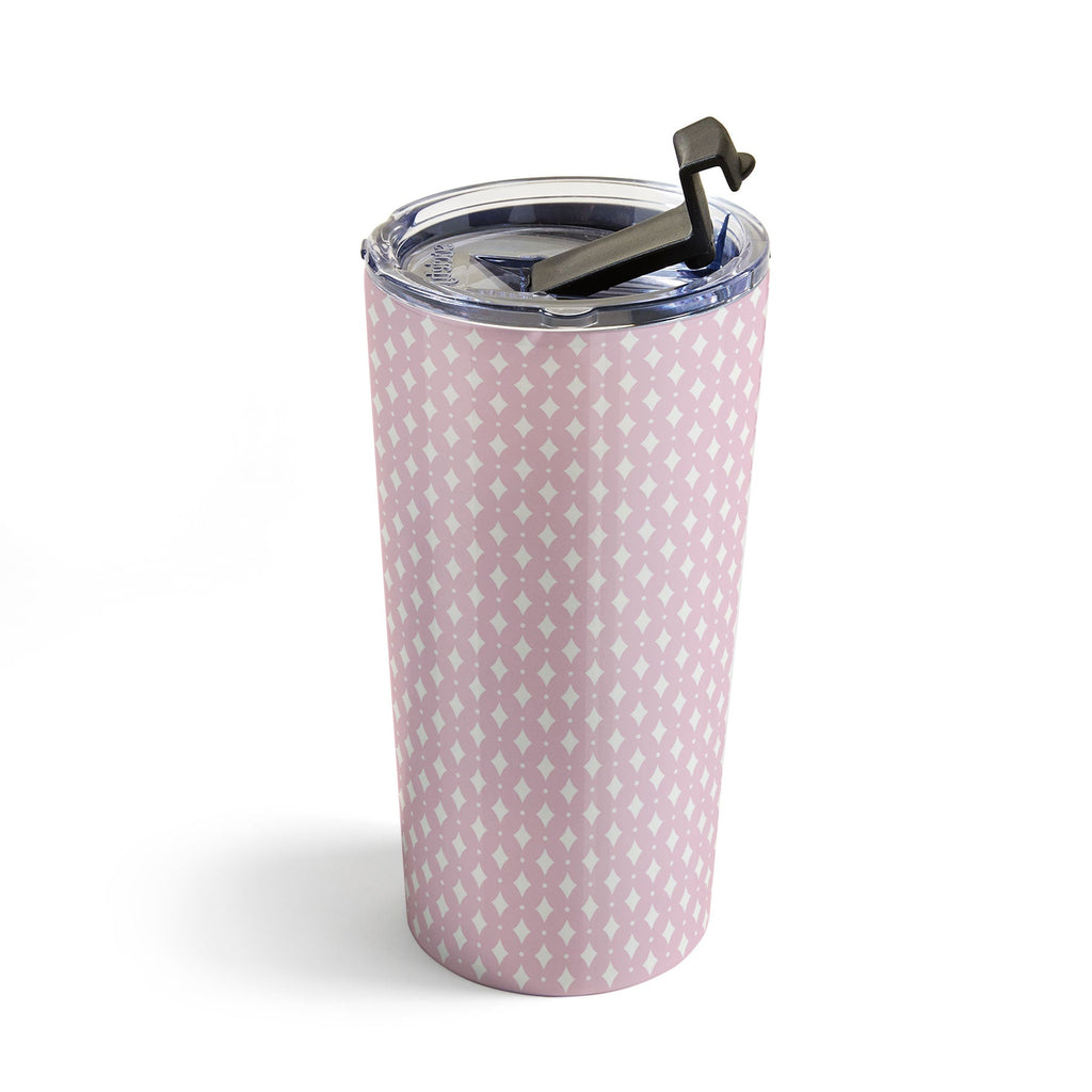 Colour Poems Vintage Jewels Blush Pink Travel Mug