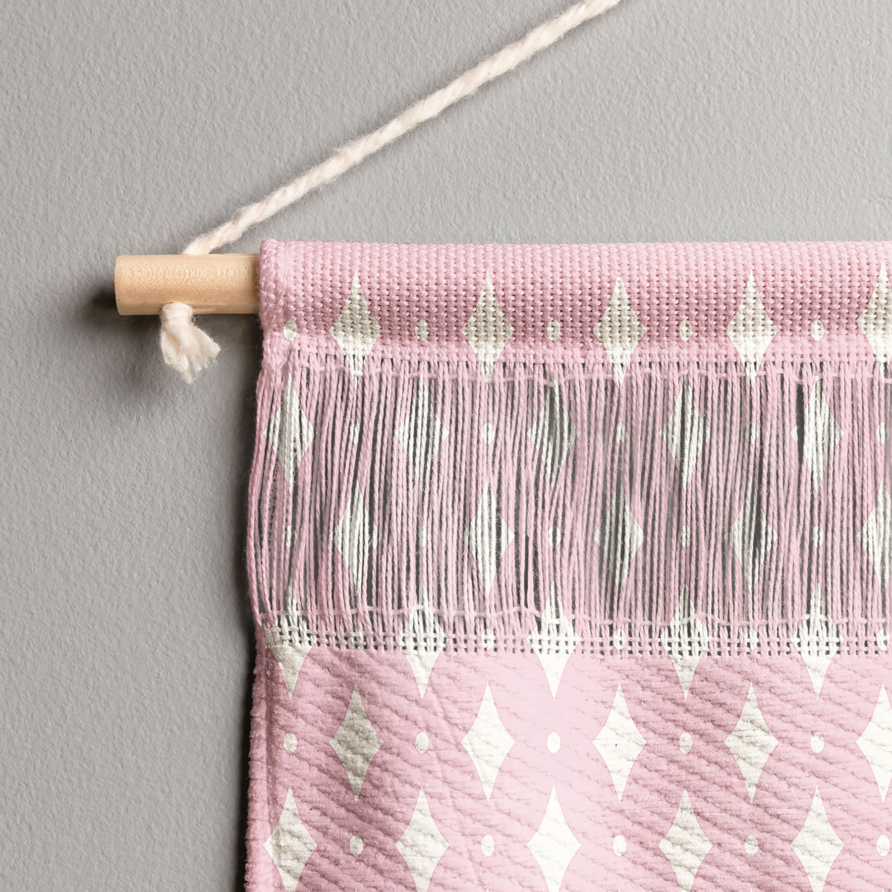 Colour Poems Vintage Jewels Blush Pink Wall Hanging Landscape