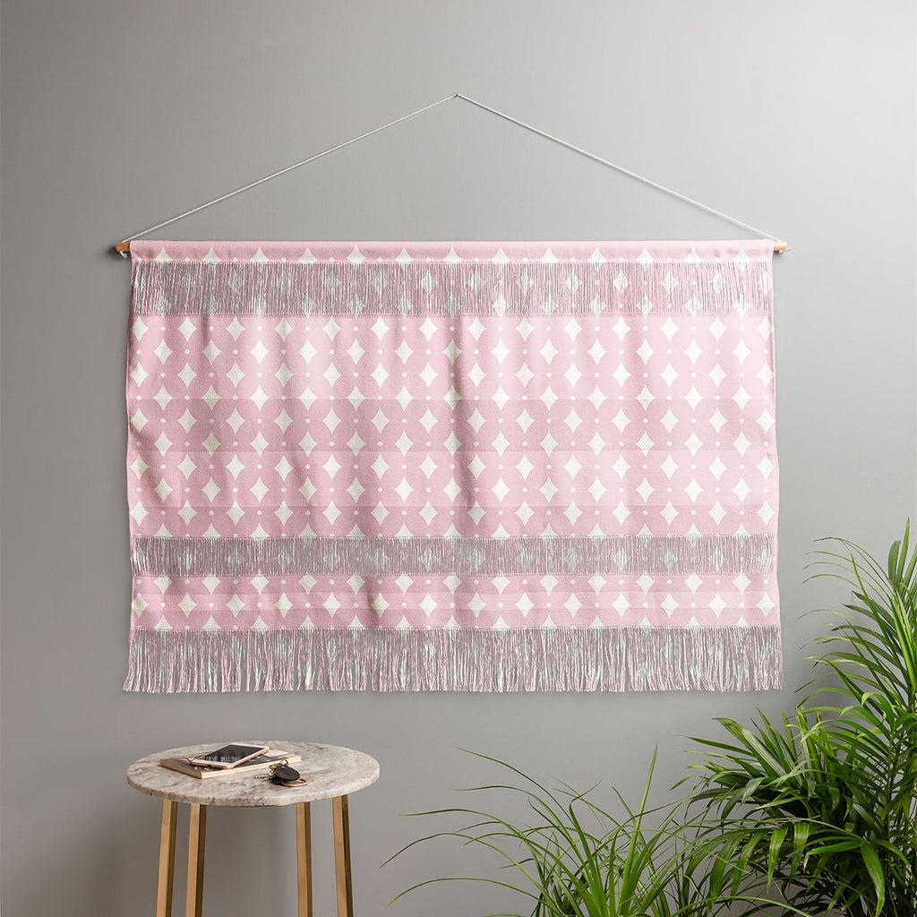Colour Poems Vintage Jewels Blush Pink Wall Hanging Landscape
