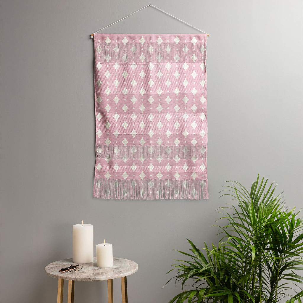 Colour Poems Vintage Jewels Blush Pink Wall Hanging Portrait