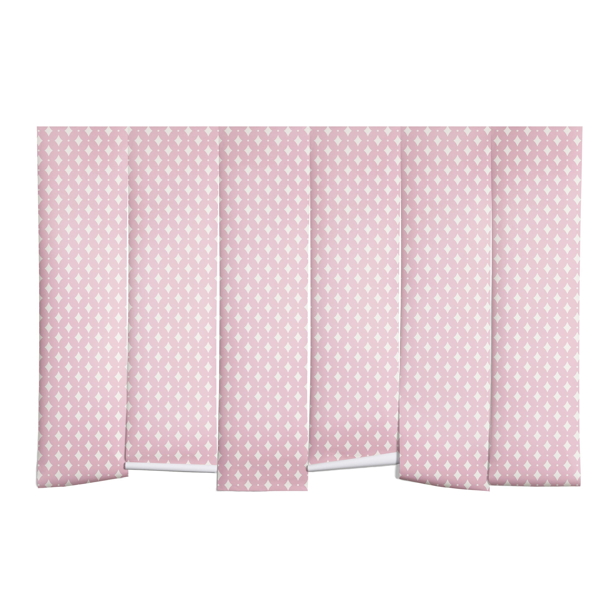Colour Poems Vintage Jewels Blush Pink Wall Mural