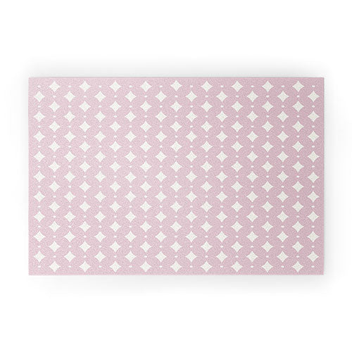 Colour Poems Vintage Jewels Blush Pink Welcome Mat
