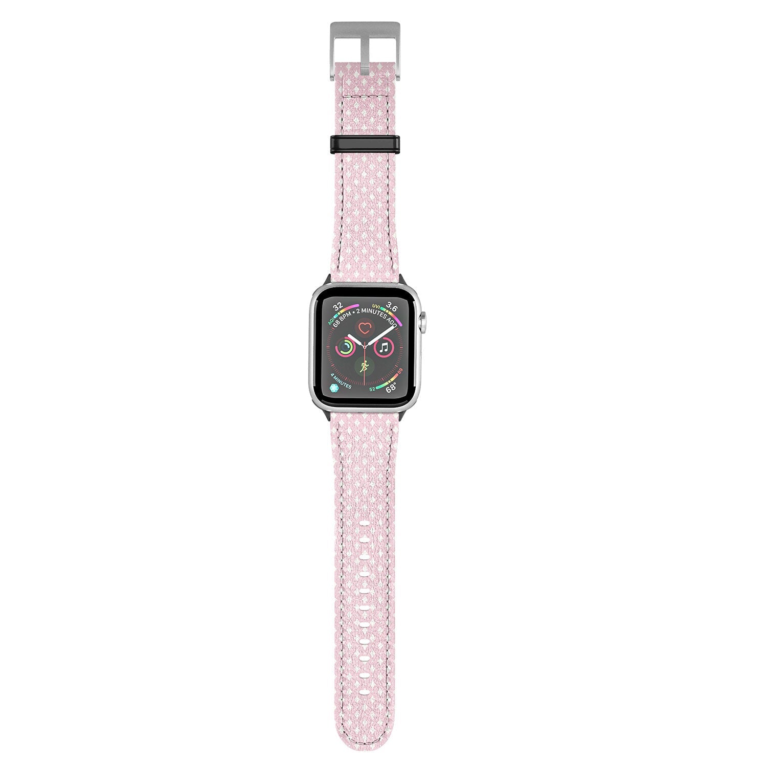 Colour Poems Vintage Jewels Blush Pink Apple Watch Band
