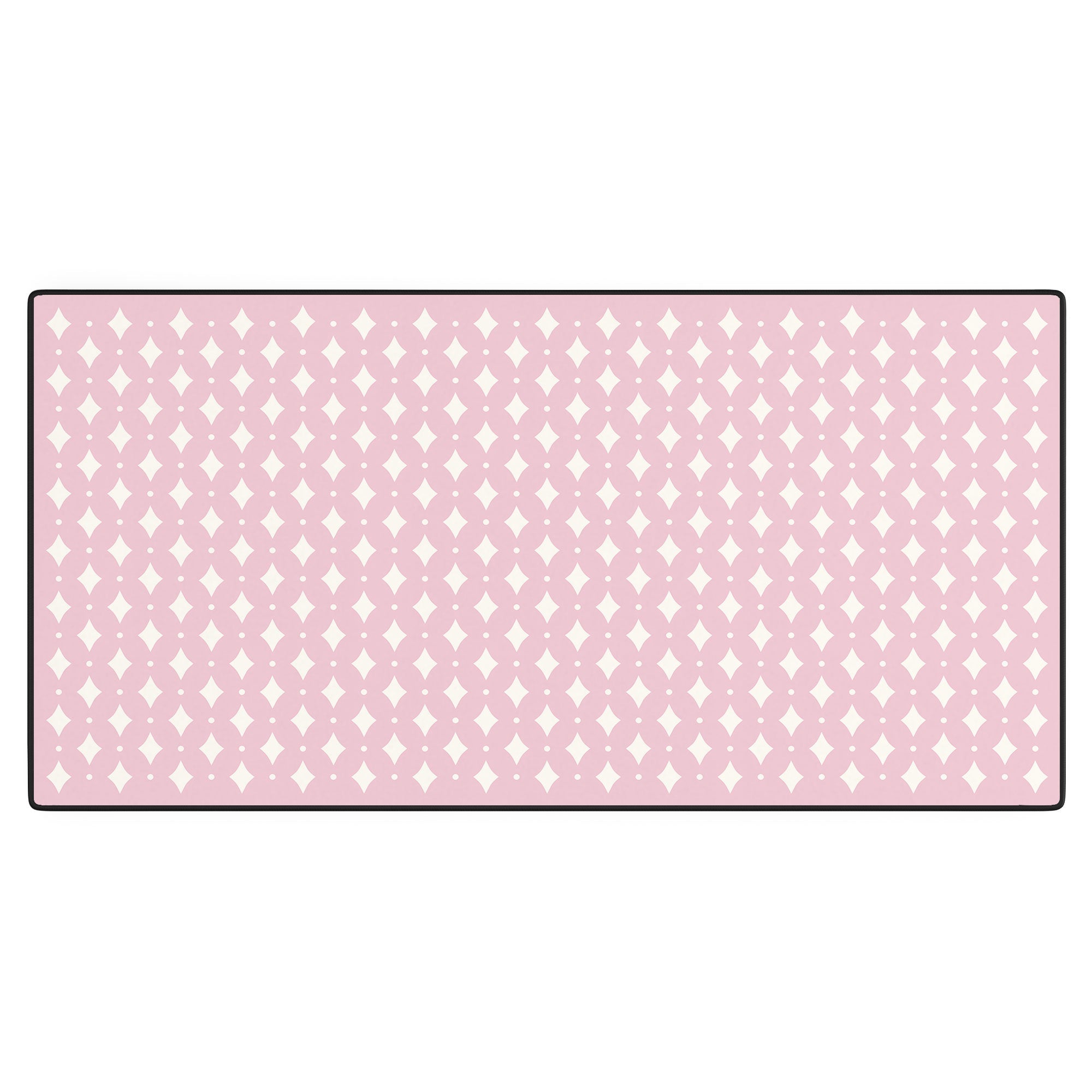 Colour Poems Vintage Jewels Blush Pink Desk Mat