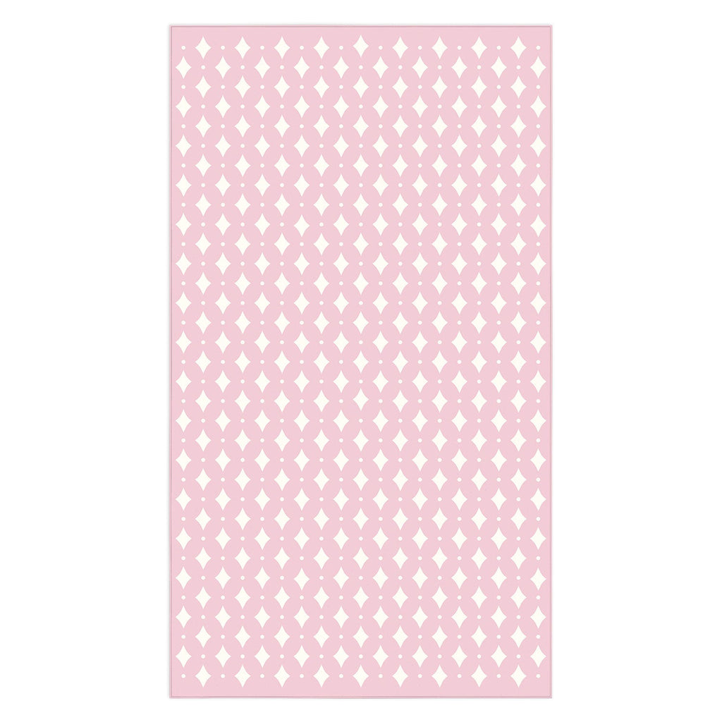 Colour Poems Vintage Jewels Blush Pink Tablecloth