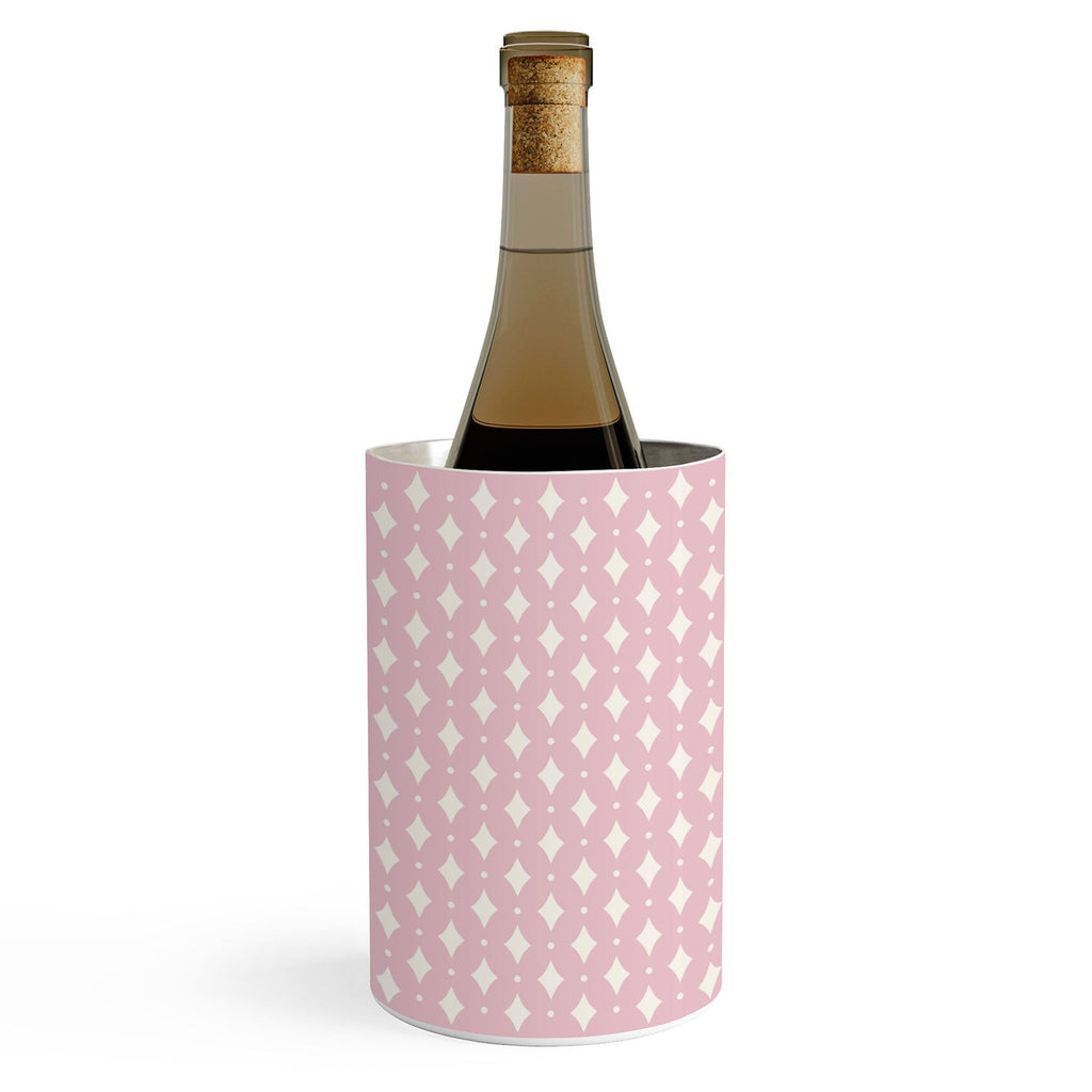 Colour Poems Vintage Jewels Blush Pink Wine Chiller