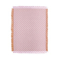 Colour Poems Vintage Jewels Blush Pink Throw Blanket