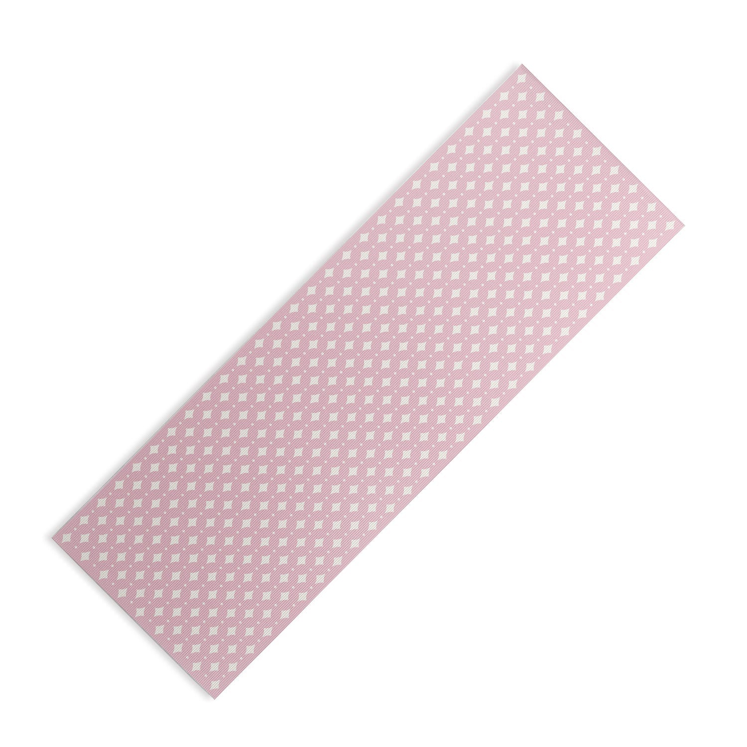 Colour Poems Vintage Jewels Blush Pink Yoga Mat