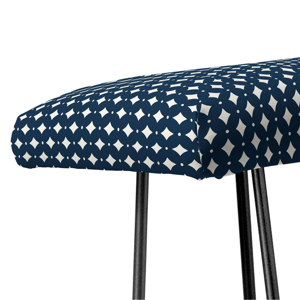 Colour Poems Vintage Jewels Navy Blue Bench