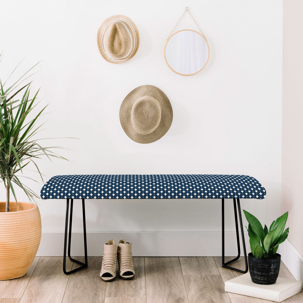 Colour Poems Vintage Jewels Navy Blue Bench