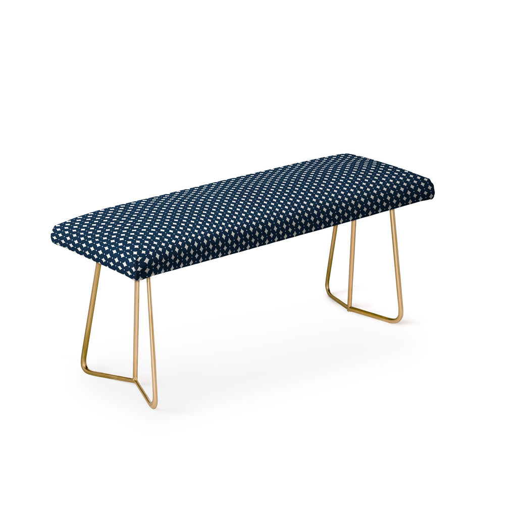 Colour Poems Vintage Jewels Navy Blue Bench