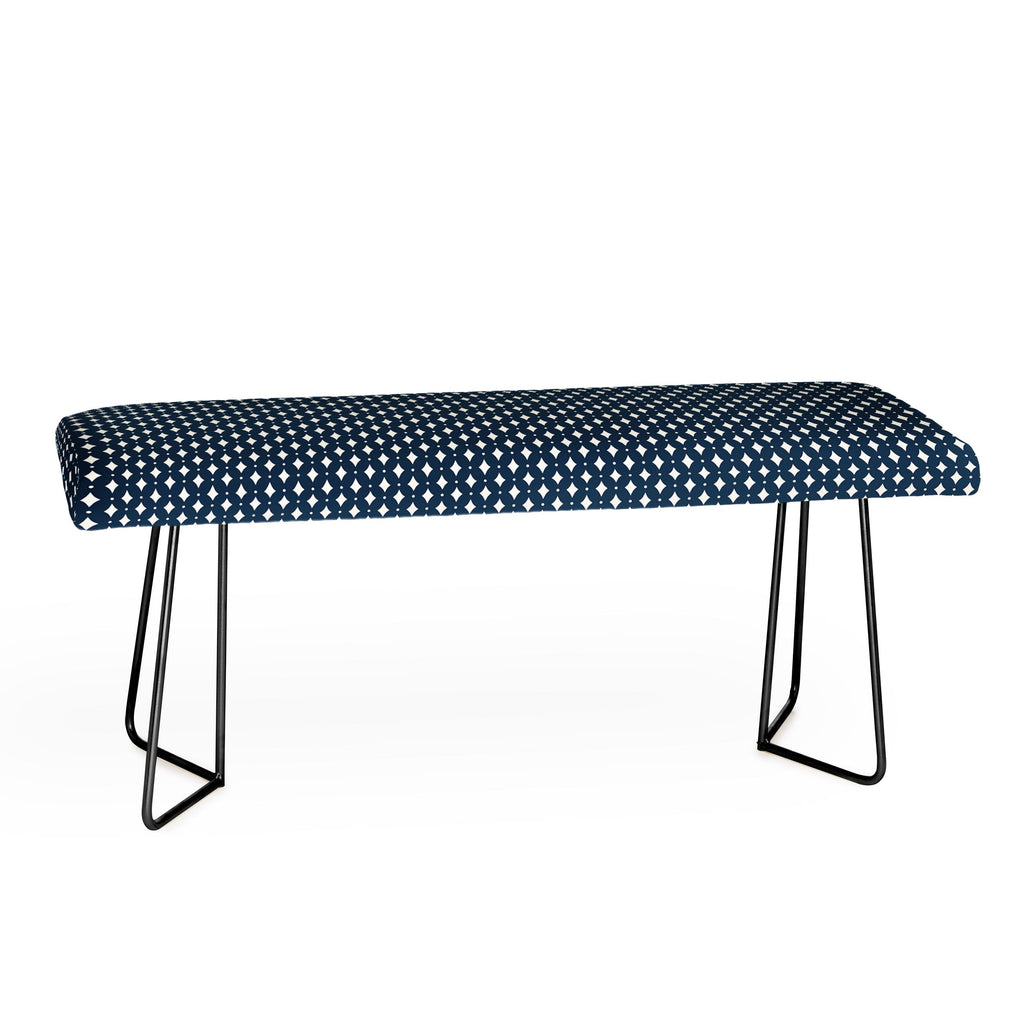 Colour Poems Vintage Jewels Navy Blue Bench