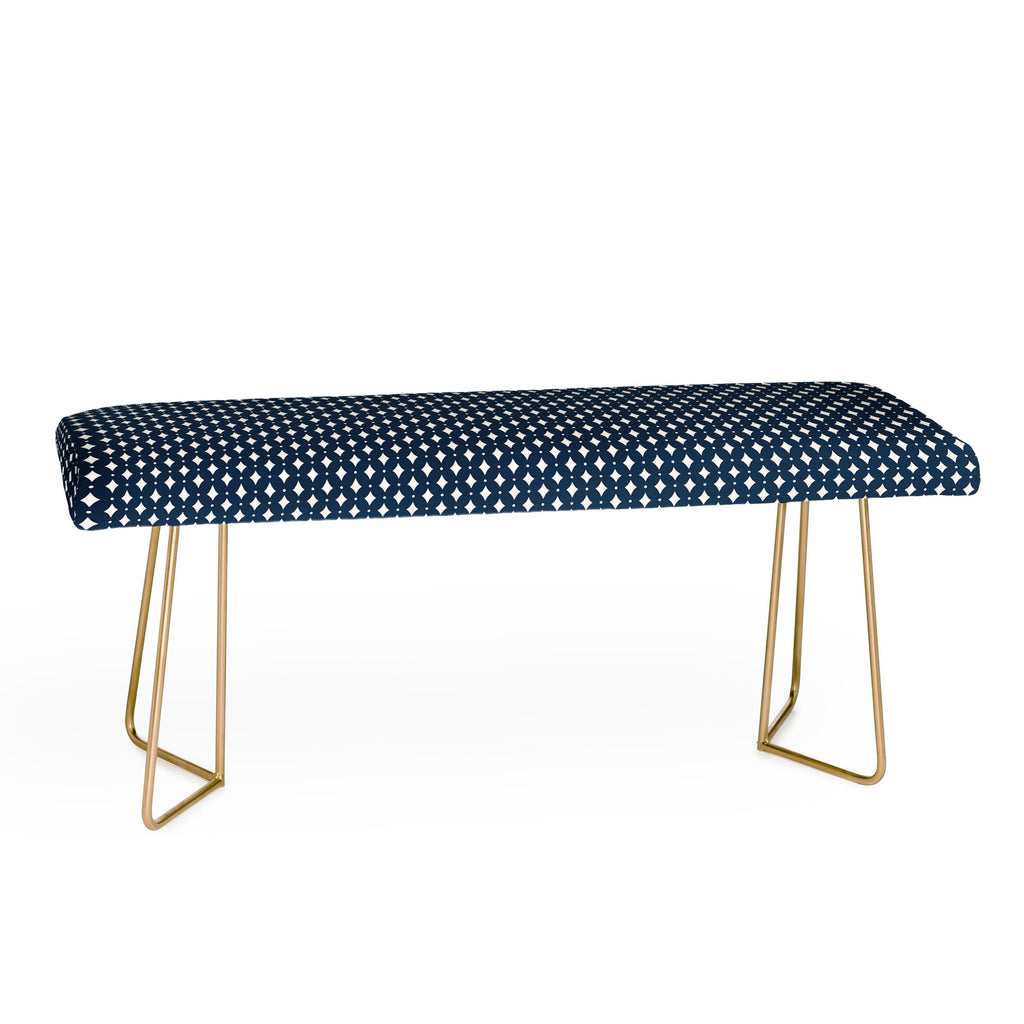 Colour Poems Vintage Jewels Navy Blue Bench