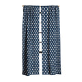 Colour Poems Vintage Jewels Navy Blue Blackout Non Repeat