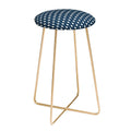 Colour Poems Vintage Jewels Navy Blue Counter Stool