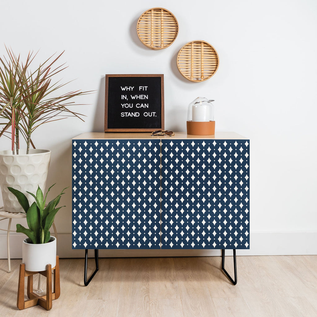 Colour Poems Vintage Jewels Navy Blue Credenza