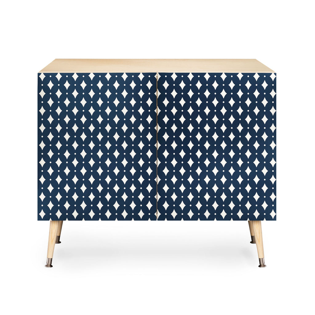 Colour Poems Vintage Jewels Navy Blue Credenza