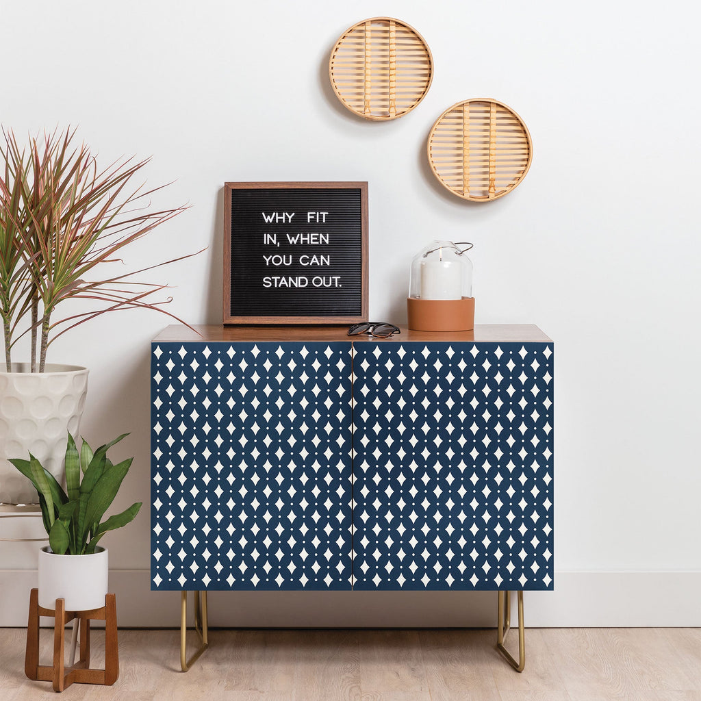 Colour Poems Vintage Jewels Navy Blue Credenza