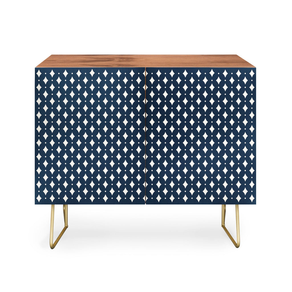 Colour Poems Vintage Jewels Navy Blue Credenza
