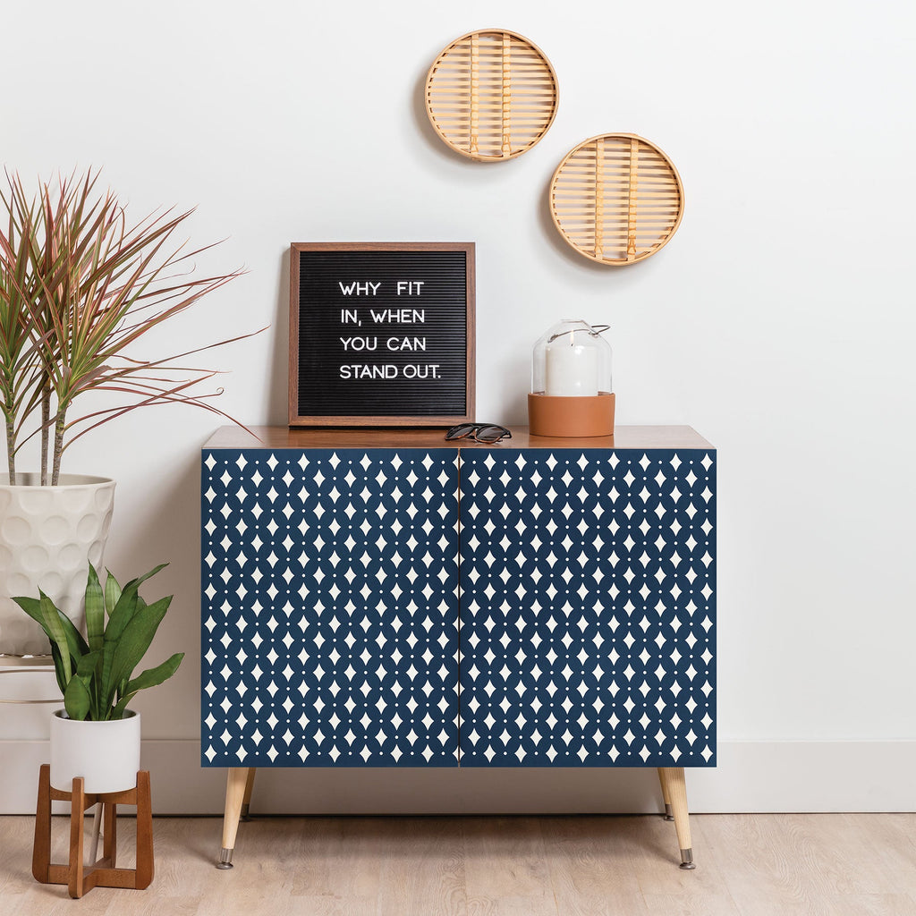 Colour Poems Vintage Jewels Navy Blue Credenza