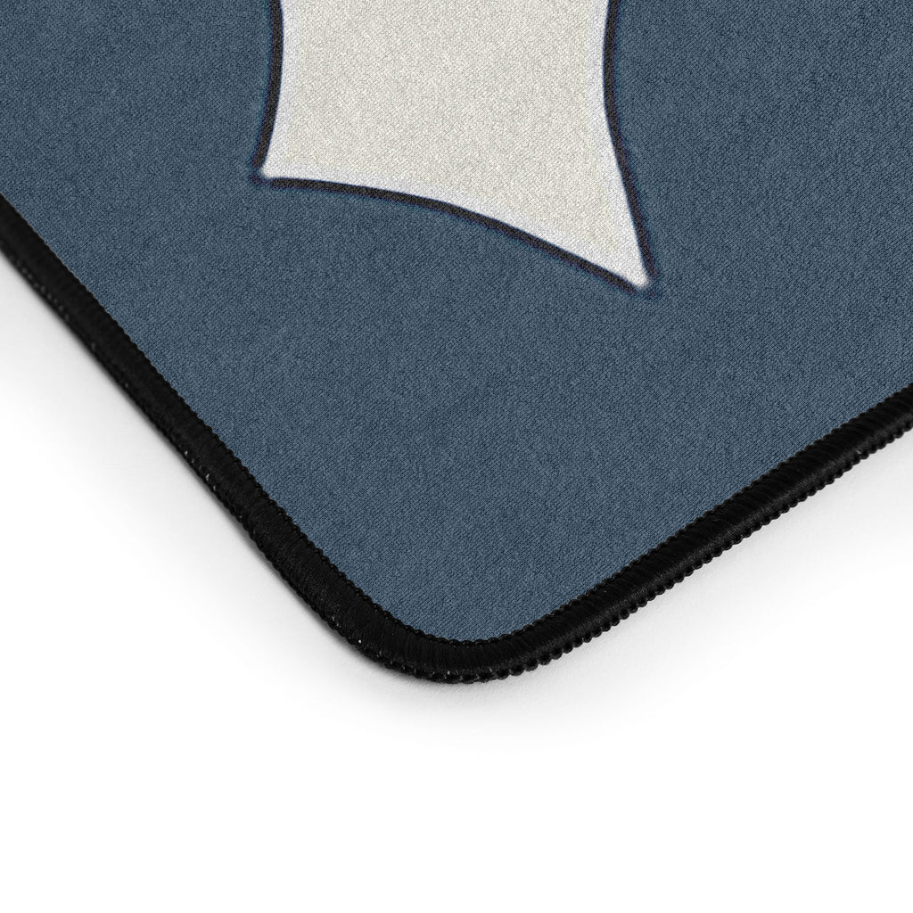 Colour Poems Vintage Jewels Navy Blue Desk Mat