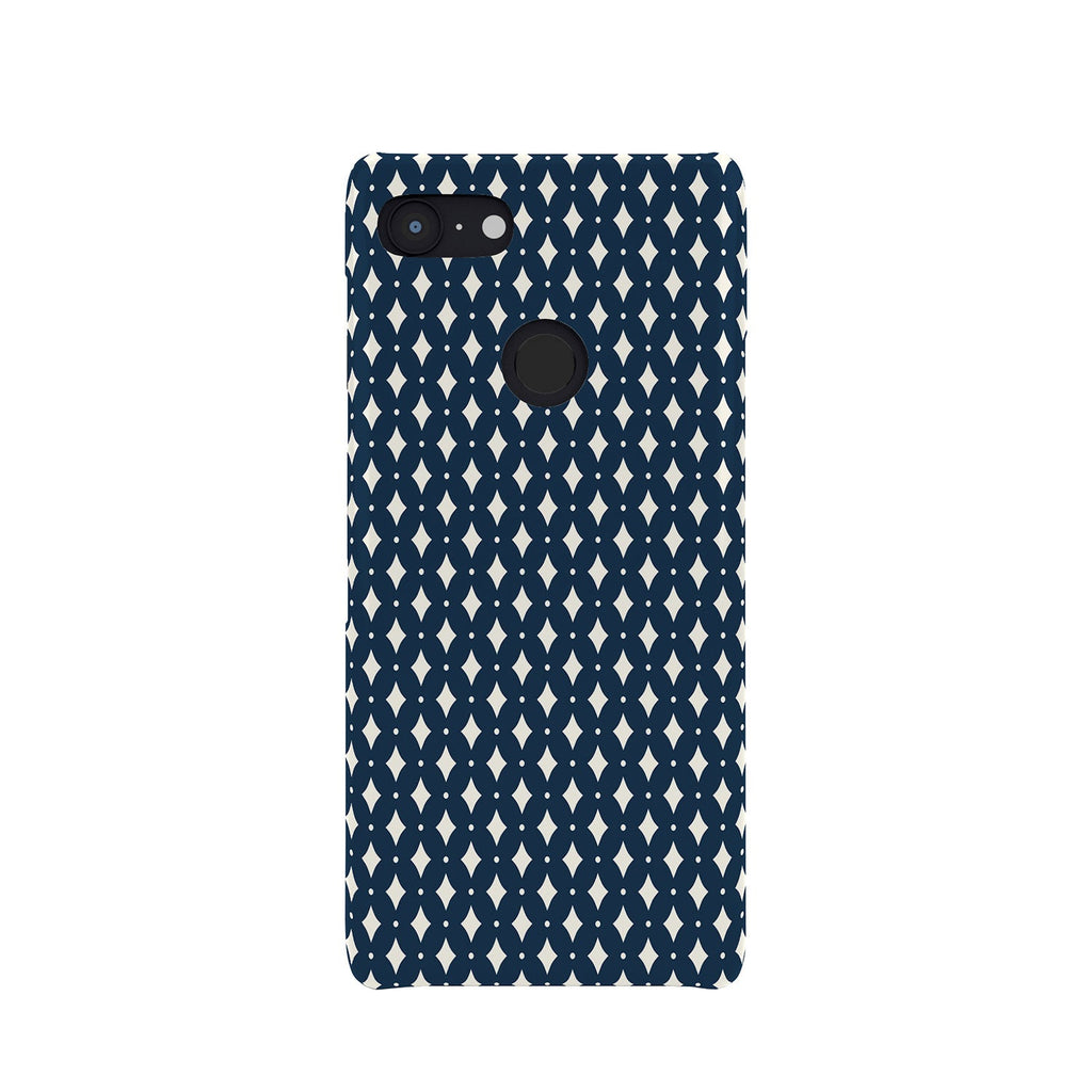 Colour Poems Vintage Jewels Navy Blue Phone Case