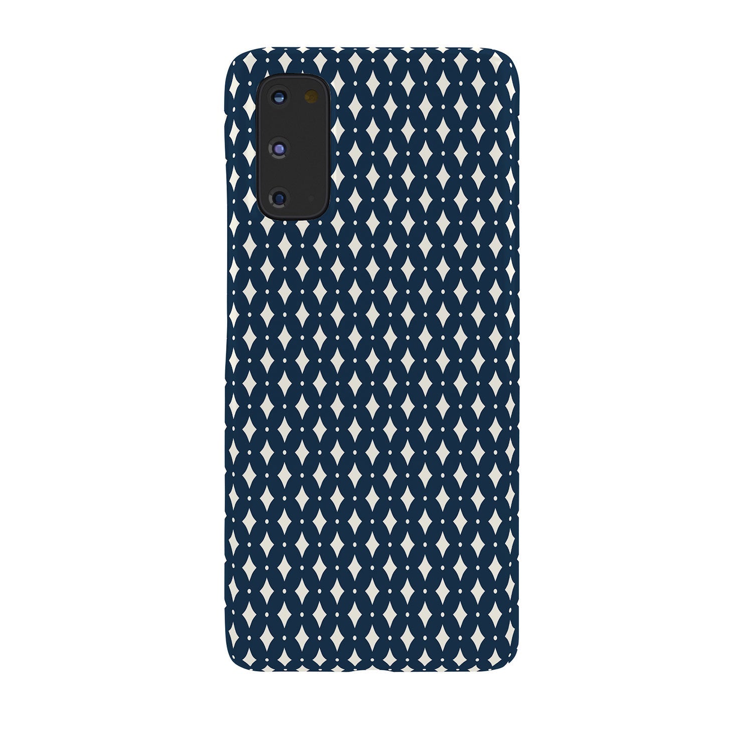 Colour Poems Vintage Jewels Navy Blue Phone Case