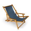 Colour Poems Vintage Jewels Navy Blue Sling Chair