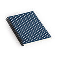 Colour Poems Vintage Jewels Navy Blue Spiral Notebook