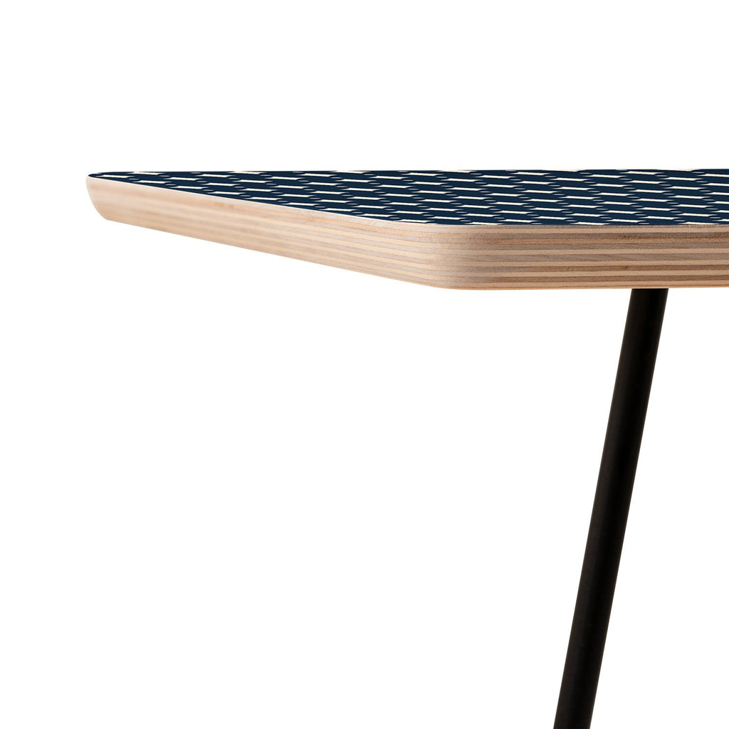 Colour Poems Vintage Jewels Navy Blue Side Table