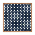 Colour Poems Vintage Jewels Navy Blue Square Tray